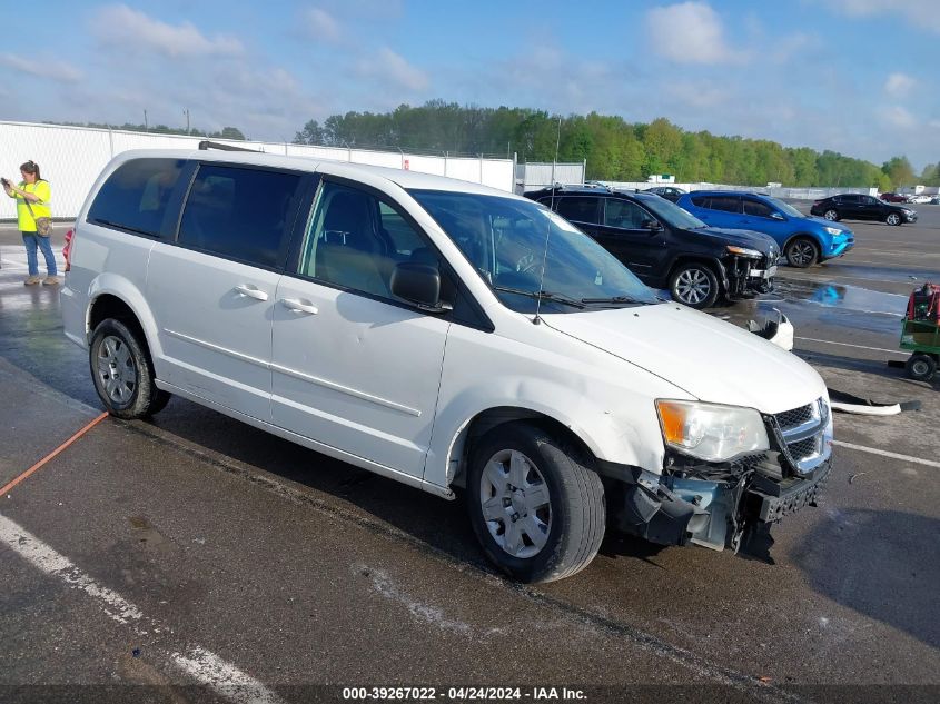 2012 DODGE GRAND CARAVAN SE/AVP