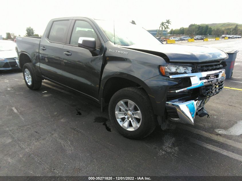 2021 CHEVROLET SILVERADO 1500 4WD  SHORT BED LT