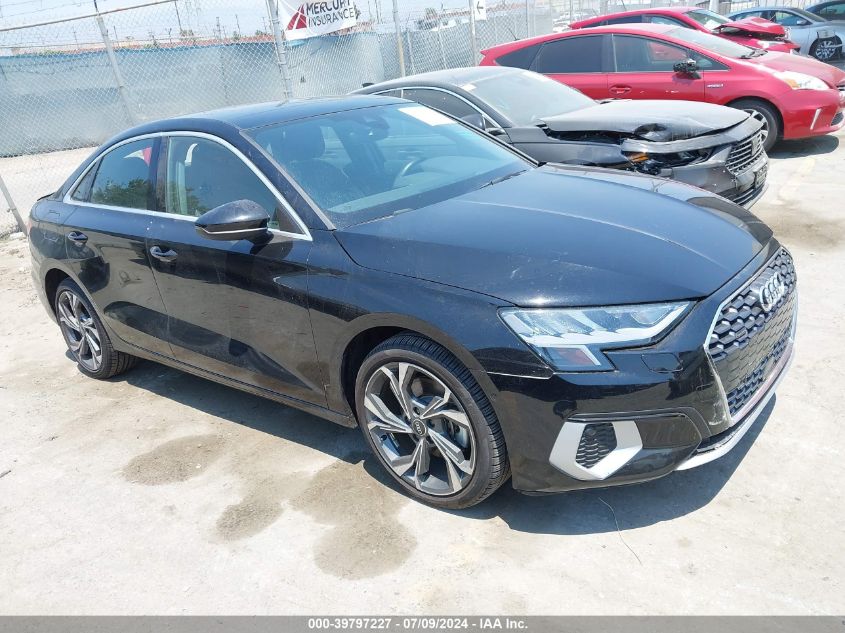 2022 AUDI A3 PREMIUM 40 TFSI QUATTRO S TRONIC