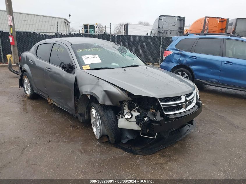 2012 DODGE AVENGER SXT