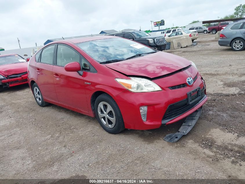 2012 TOYOTA PRIUS TWO