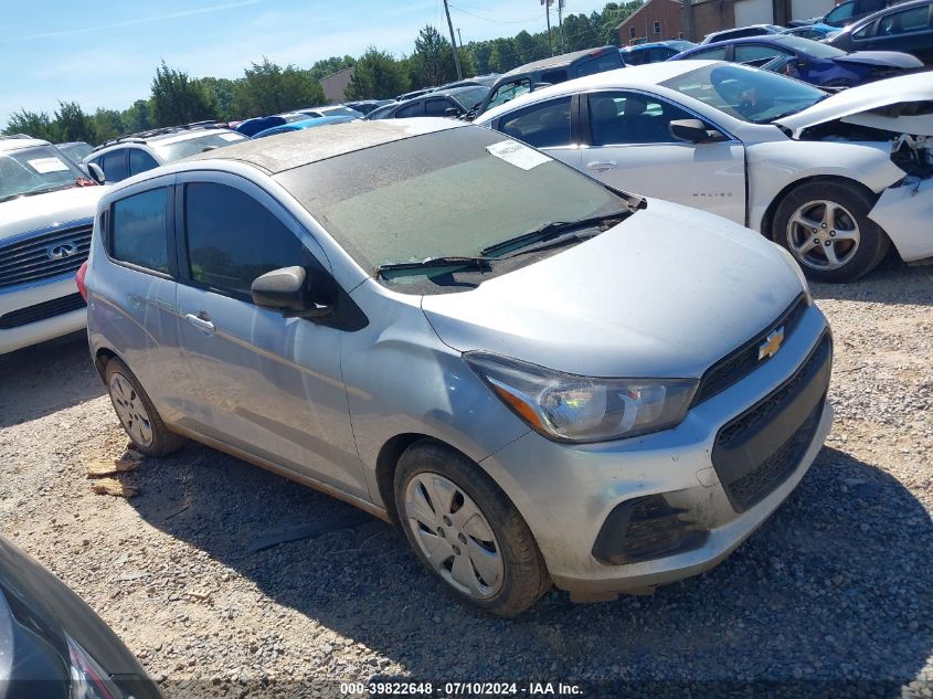 2017 CHEVROLET SPARK LS MANUAL