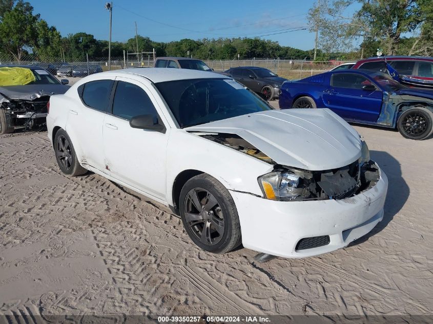 2013 DODGE AVENGER SE