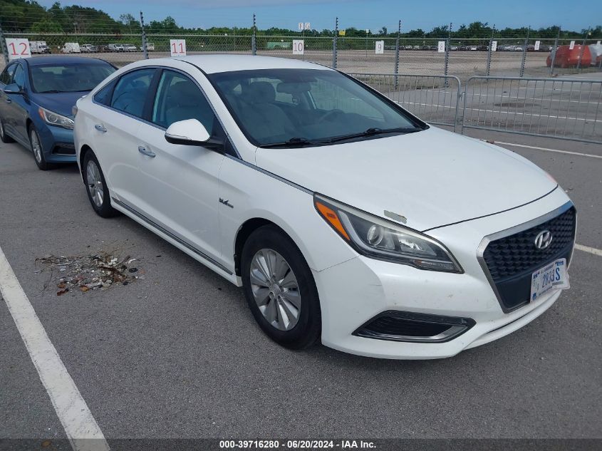 2016 HYUNDAI SONATA HYBRID SE