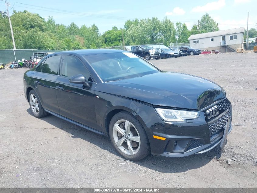 2019 AUDI A4 45 PREMIUM