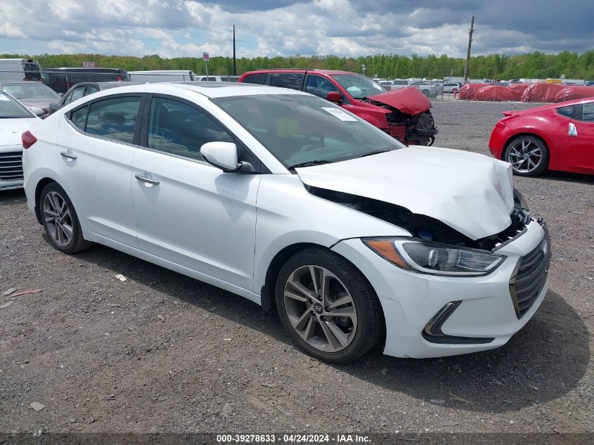 2017 HYUNDAI ELANTRA LIMITED