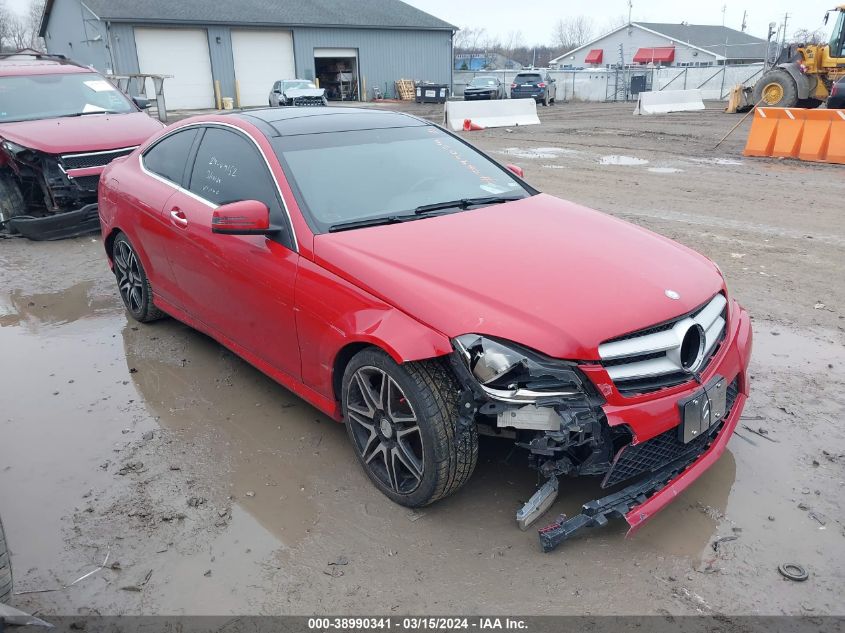 2013 MERCEDES-BENZ C 350 SPORT 4MATIC