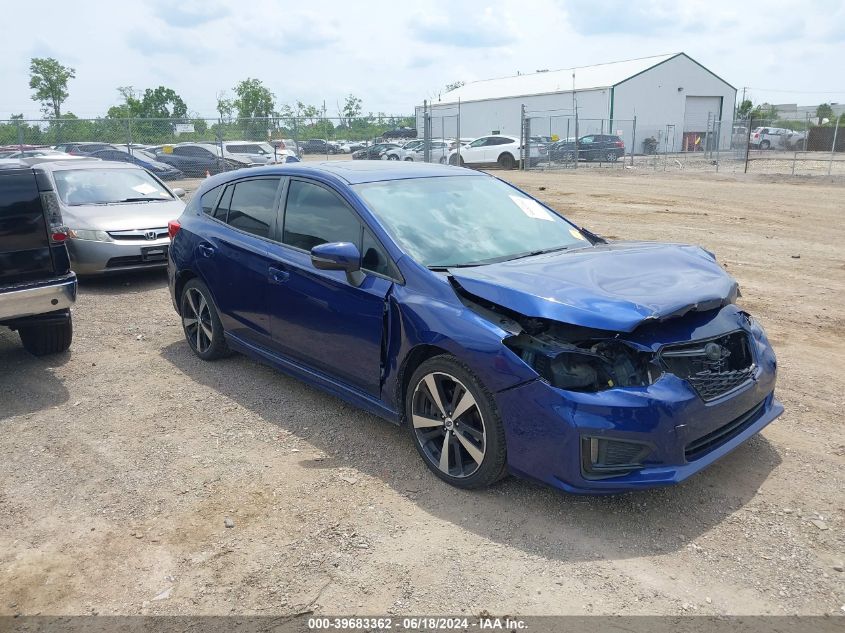 2017 SUBARU IMPREZA 2.0I SPORT