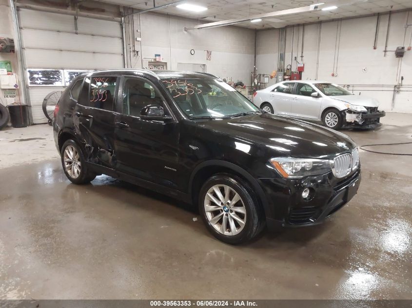 2016 BMW X3 XDRIVE28I