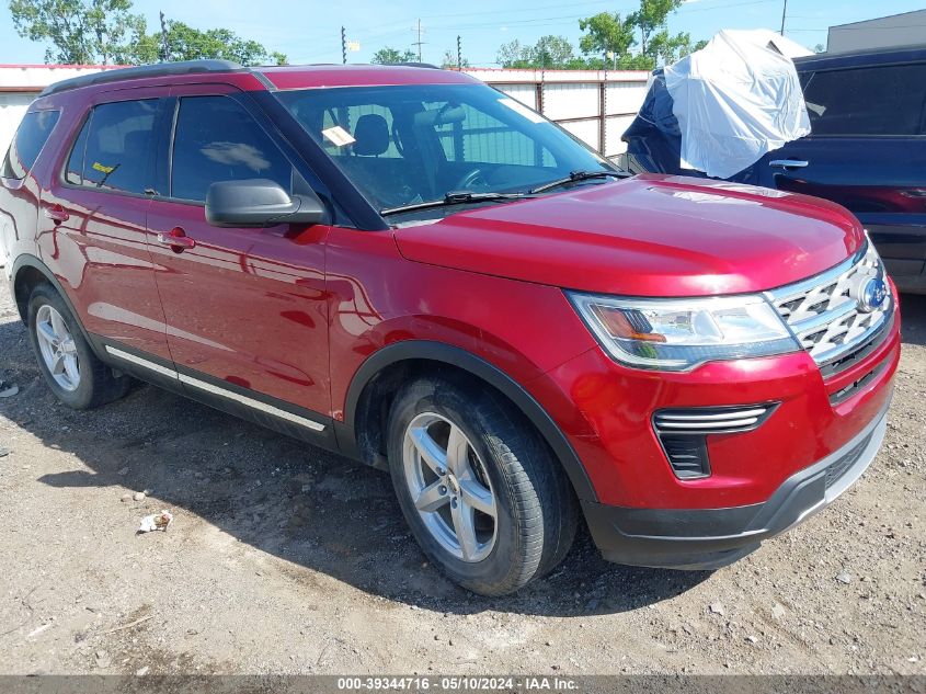 2018 FORD EXPLORER XLT