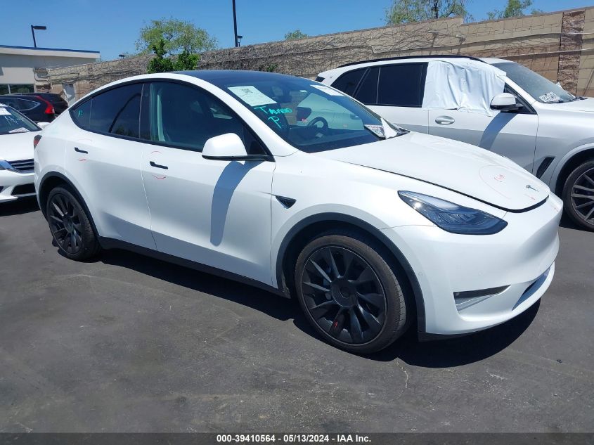 2021 TESLA MODEL Y LONG RANGE DUAL MOTOR ALL-WHEEL DRIVE