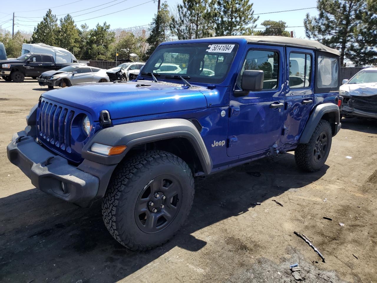 2020 JEEP WRANGLER UNLIMITED SPORT