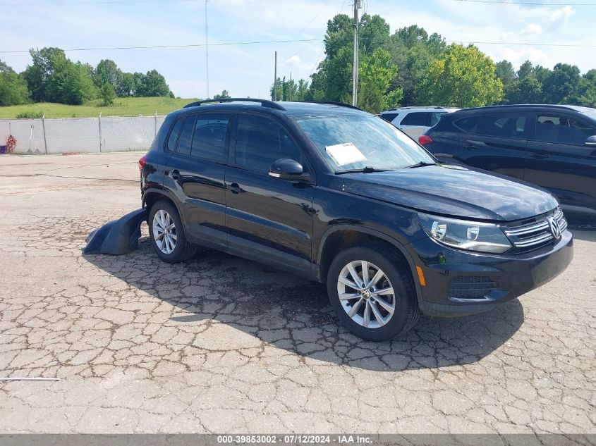 2017 VOLKSWAGEN TIGUAN 2.0T/2.0T S