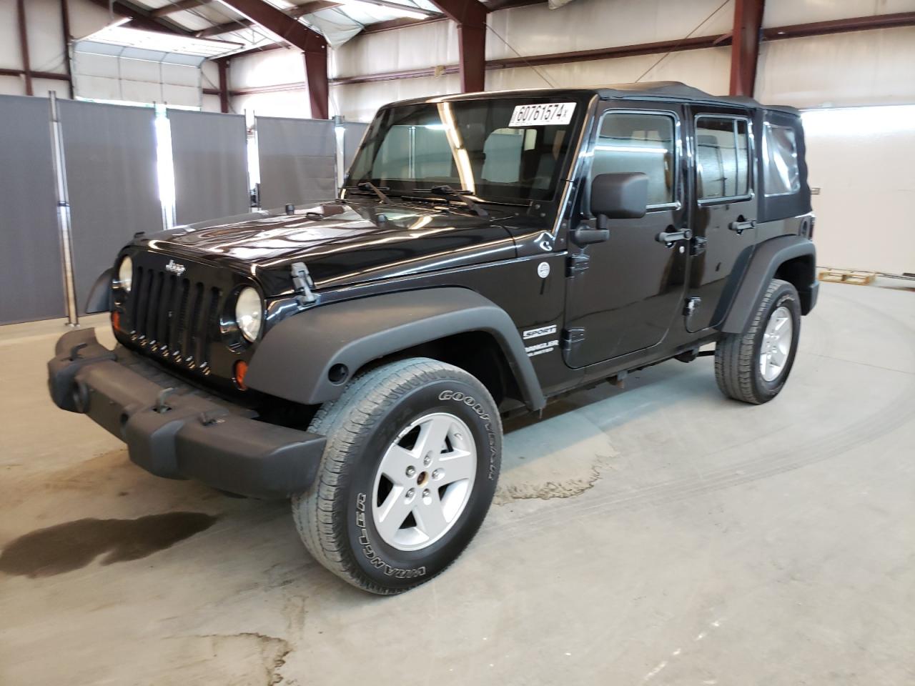 2012 JEEP WRANGLER UNLIMITED SPORT