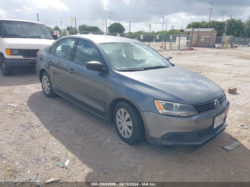 2011 VOLKSWAGEN JETTA 2.0L S