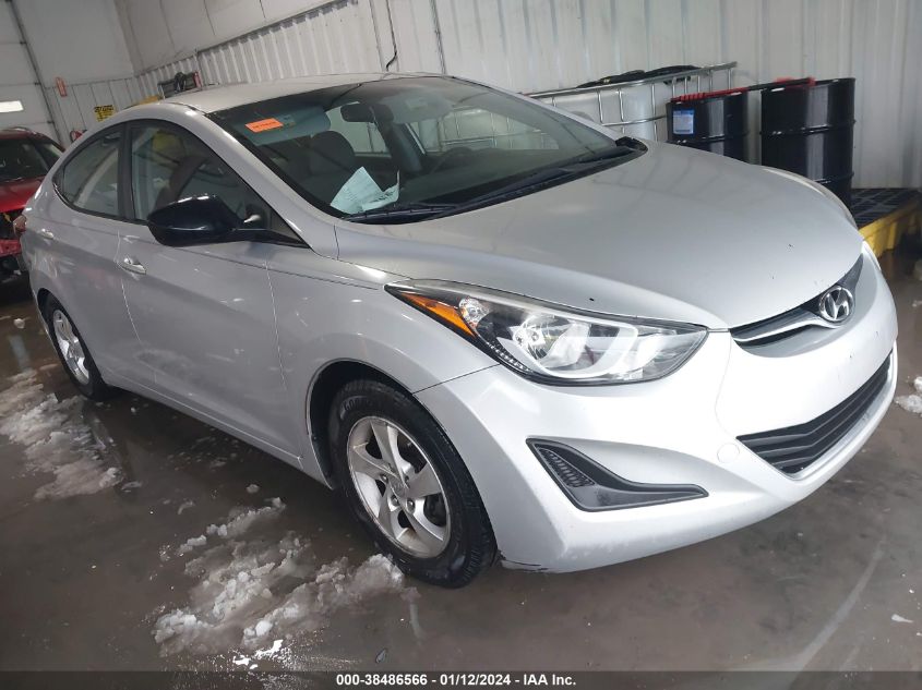 2015 HYUNDAI ELANTRA SE (ULSAN PLANT)