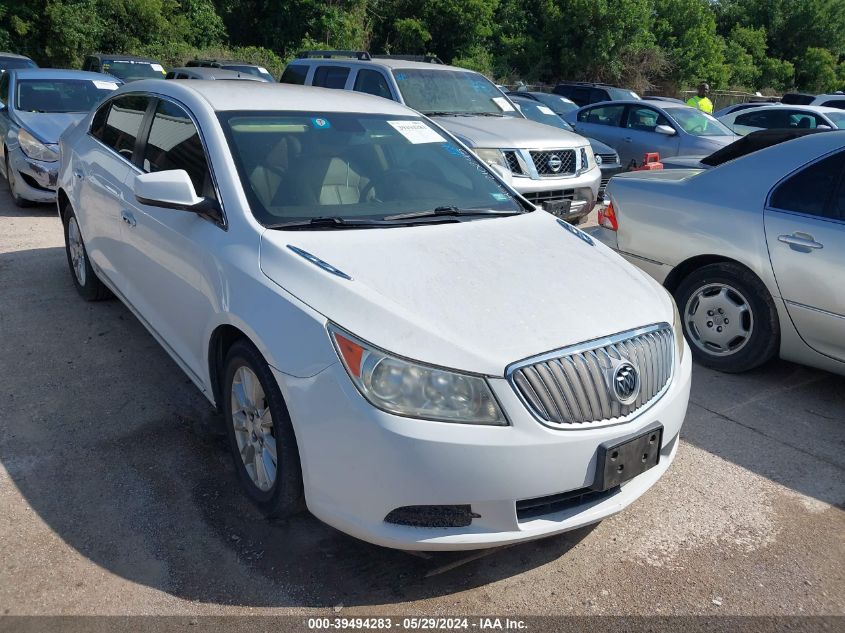 2010 BUICK LACROSSE CX