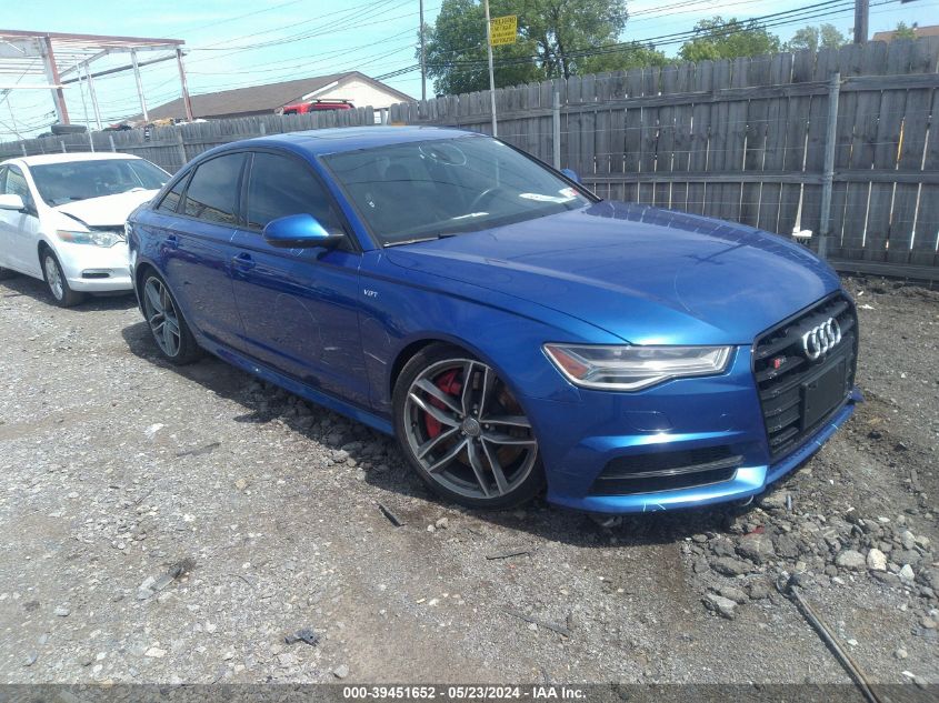 2017 AUDI S6 4.0T PREMIUM PLUS