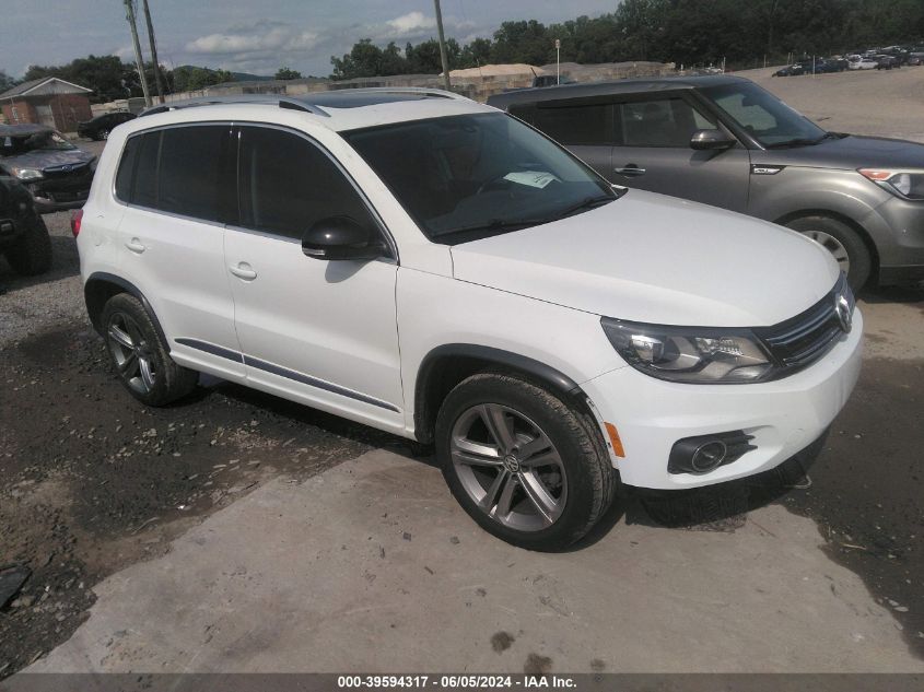 2017 VOLKSWAGEN TIGUAN 2.0T SPORT