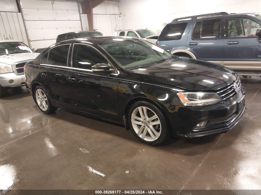 2015 VOLKSWAGEN JETTA 2.0L TDI SEL