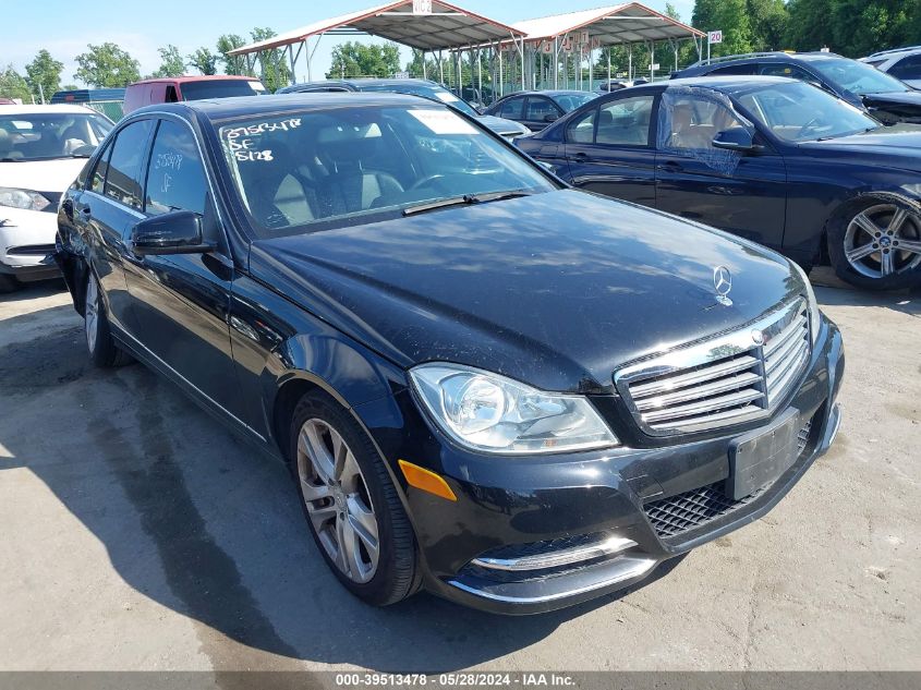 2012 MERCEDES-BENZ C 300 LUXURY 4MATIC/SPORT 4MATIC