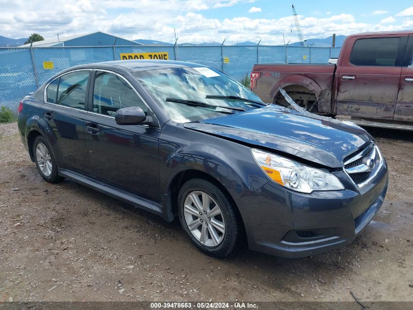 2012 SUBARU LEGACY 2.5I PREMIUM