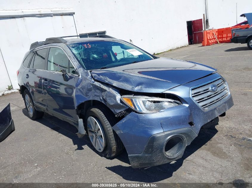 2017 SUBARU OUTBACK 2.5I PREMIUM