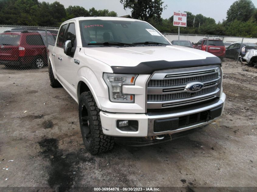 2015 FORD F-150 PLATINUM