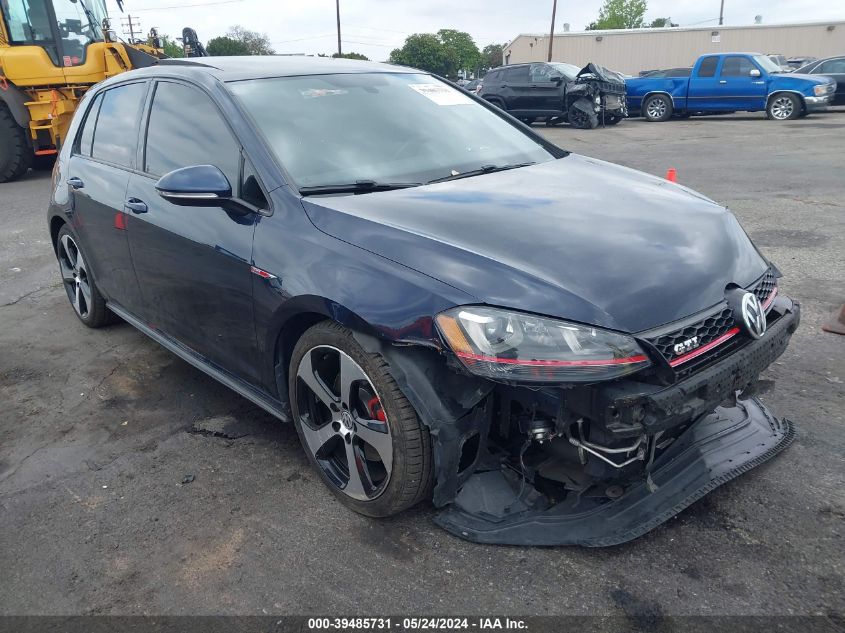 2016 VOLKSWAGEN GOLF GTI SE 4-DOOR