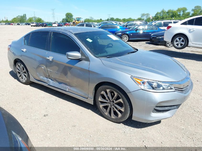 2016 HONDA ACCORD SPORT