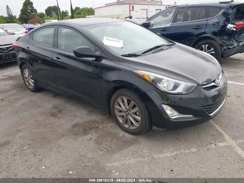 2014 HYUNDAI ELANTRA SE