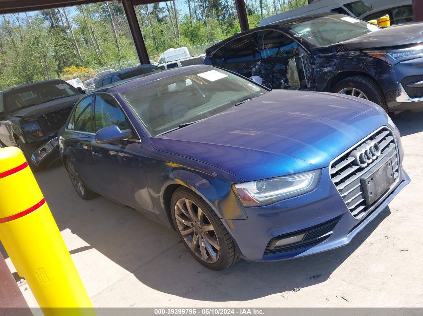 2013 AUDI A4 2.0T PREMIUM