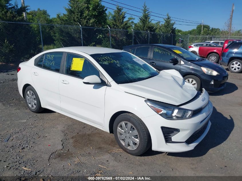 2022 KIA RIO LX/S