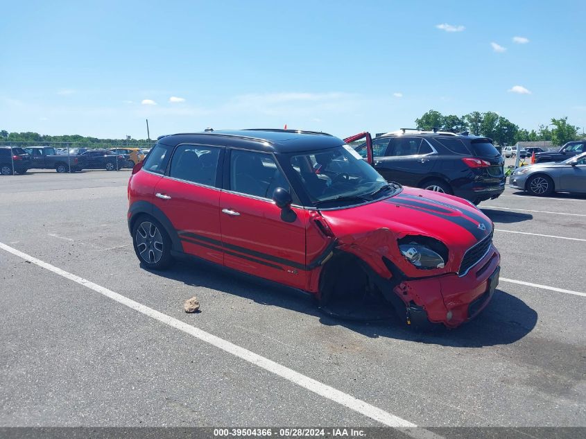 2012 MINI COOPER S COUNTRYMAN