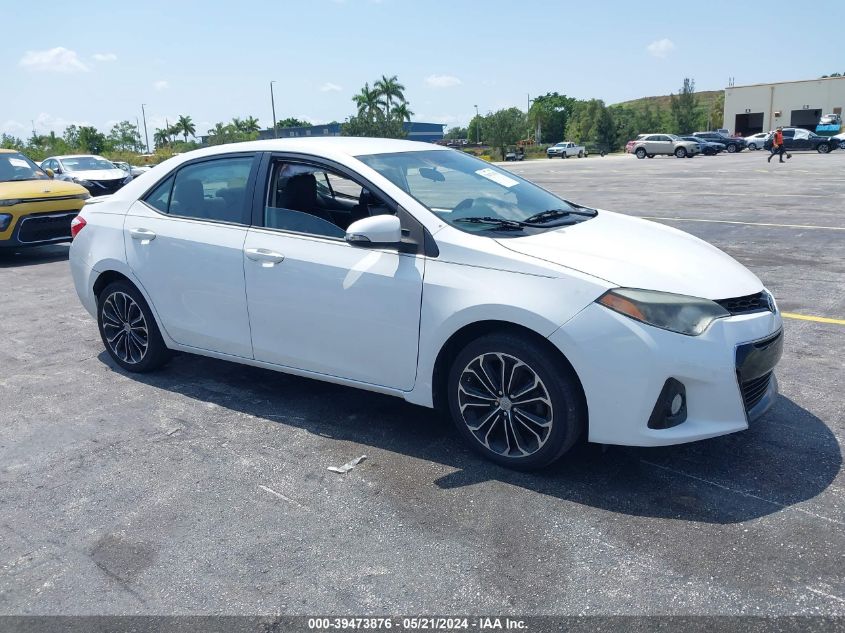 2015 TOYOTA COROLLA S PLUS