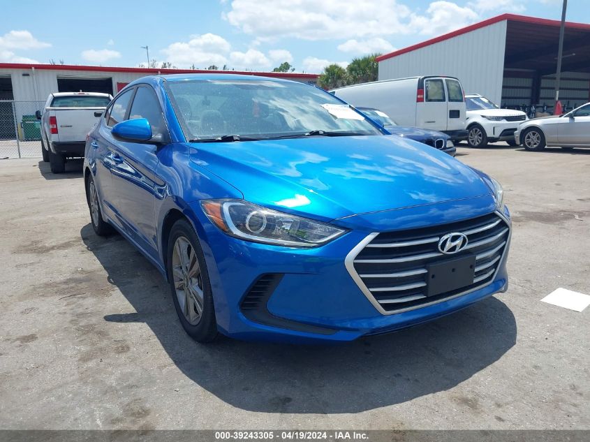 2018 HYUNDAI ELANTRA SEL