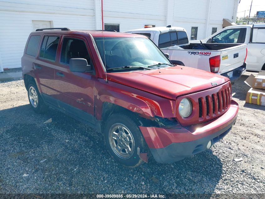 2014 JEEP PATRIOT SPORT