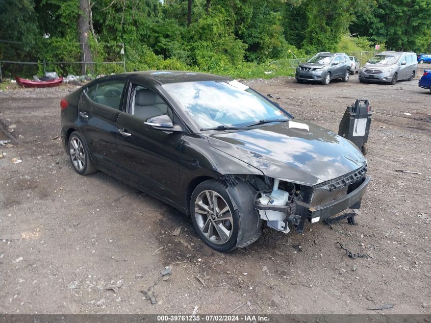 2017 HYUNDAI ELANTRA LIMITED