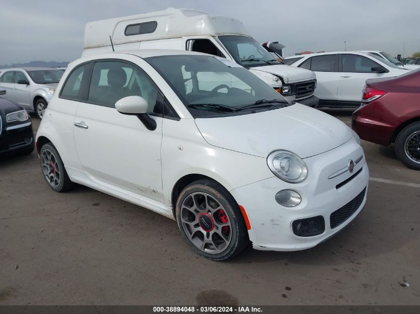 2014 FIAT 500 SPORT