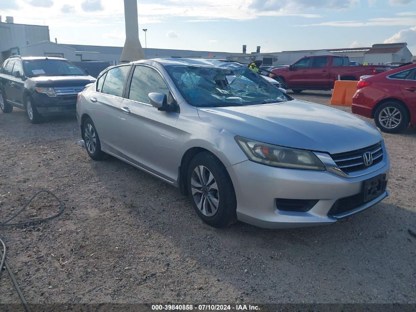 2013 HONDA ACCORD LX