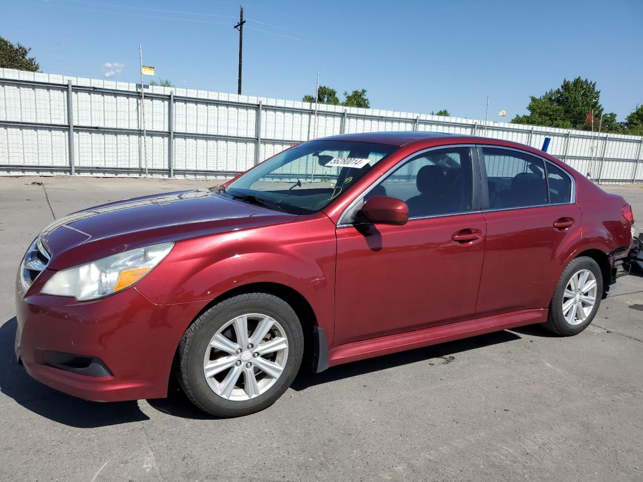 2012 SUBARU LEGACY 2.5I PREMIUM