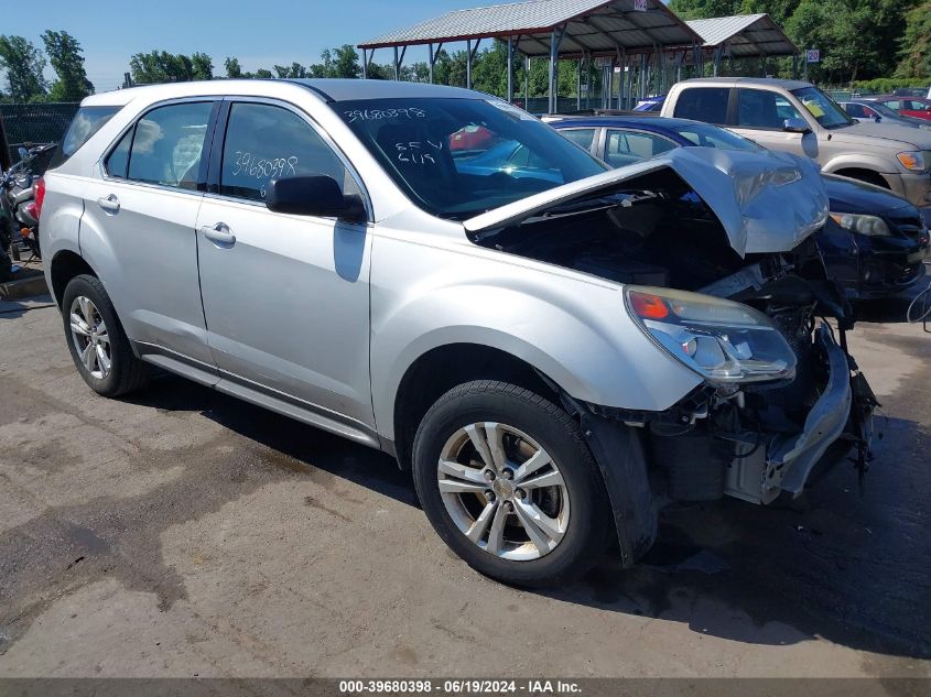 2016 CHEVROLET EQUINOX LS