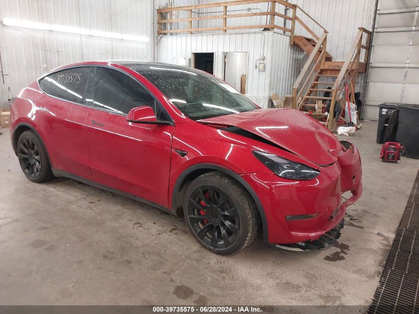 2023 TESLA MODEL Y AWD/LONG RANGE DUAL MOTOR ALL-WHEEL DRIVE