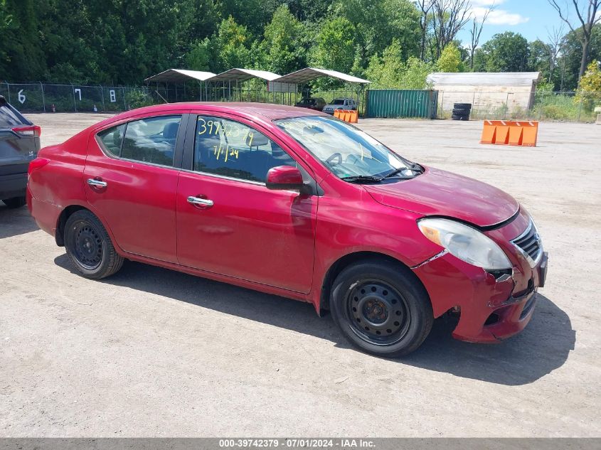 2012 NISSAN VERSA 1.6 SV