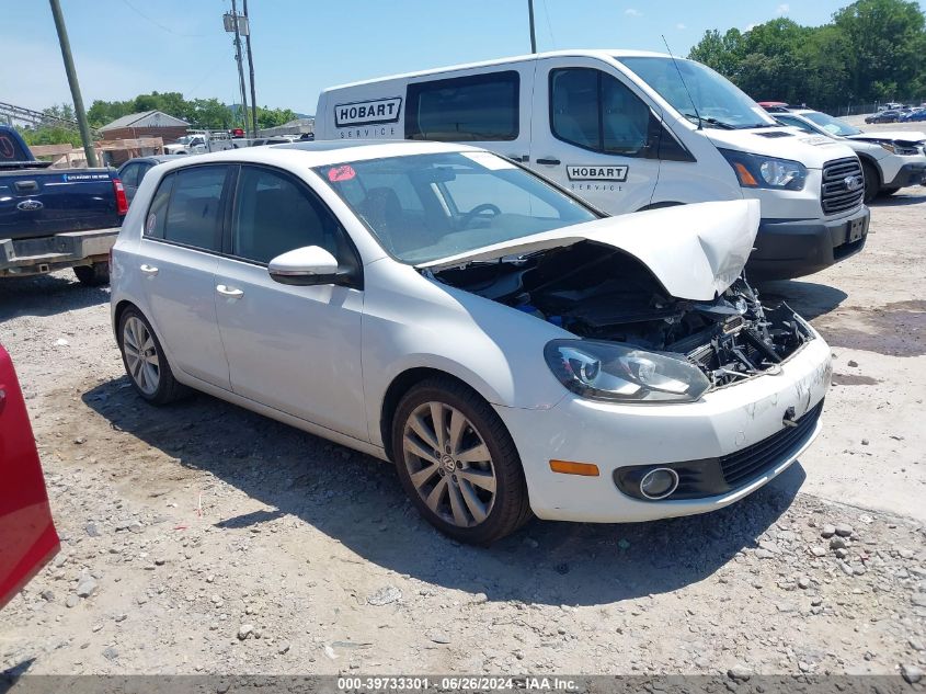 2013 VOLKSWAGEN GOLF