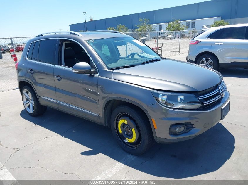 2013 VOLKSWAGEN TIGUAN SE