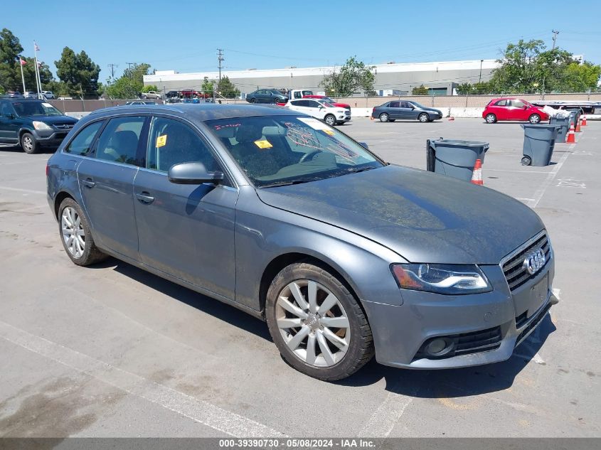 2012 AUDI A4 2.0T PREMIUM