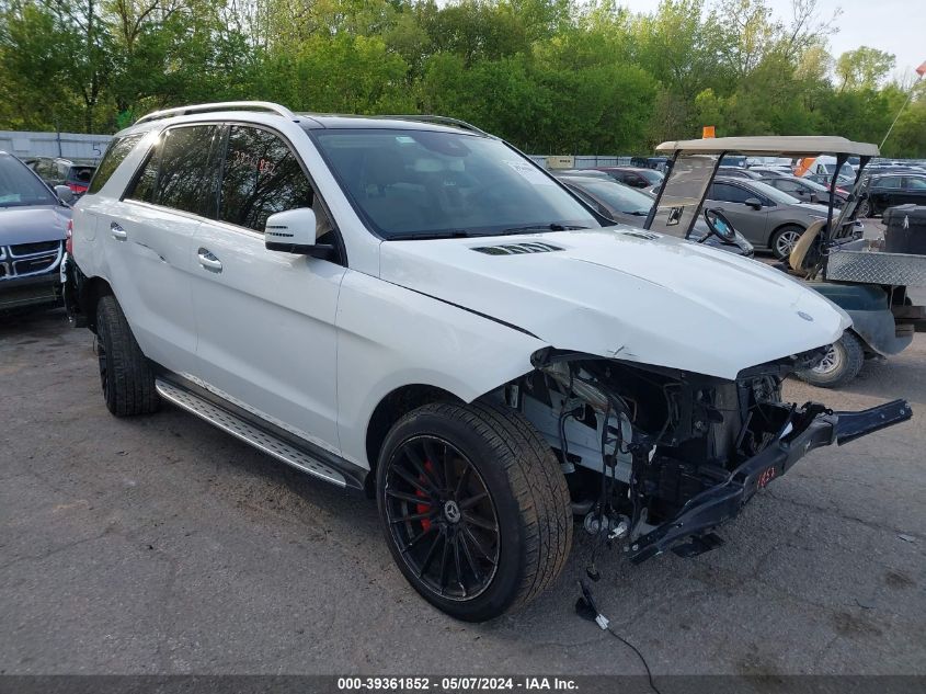 2017 MERCEDES-BENZ GLE 350 4MATIC