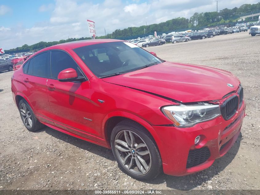 2015 BMW X4 XDRIVE35I