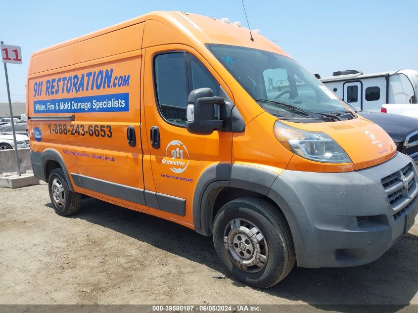 2014 RAM PROMASTER 2500 HIGH ROOF